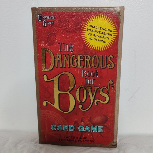 New! Parker Brothers The Dangerous Book For Boys Card Game 8+ - Picture 3 of 7